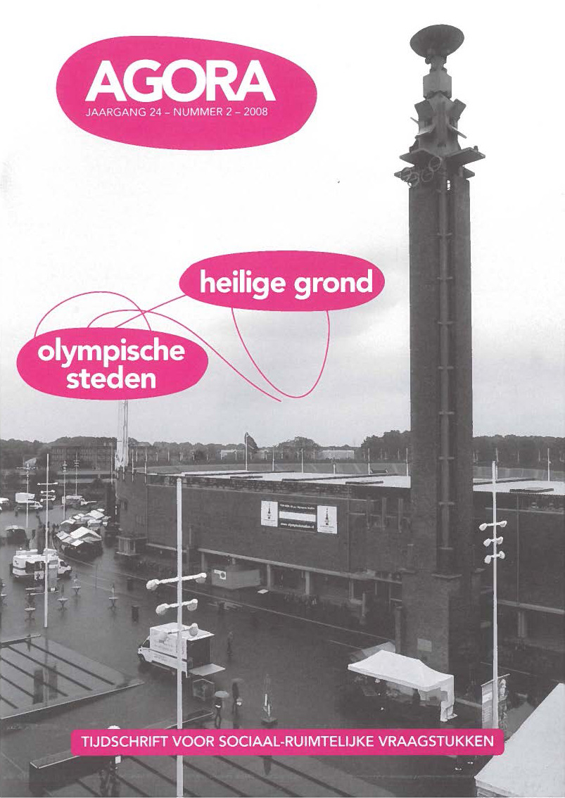 Volume 24 • Nummer 2 • 2008 • 'Heilige grond' & 'Olympische spelen'