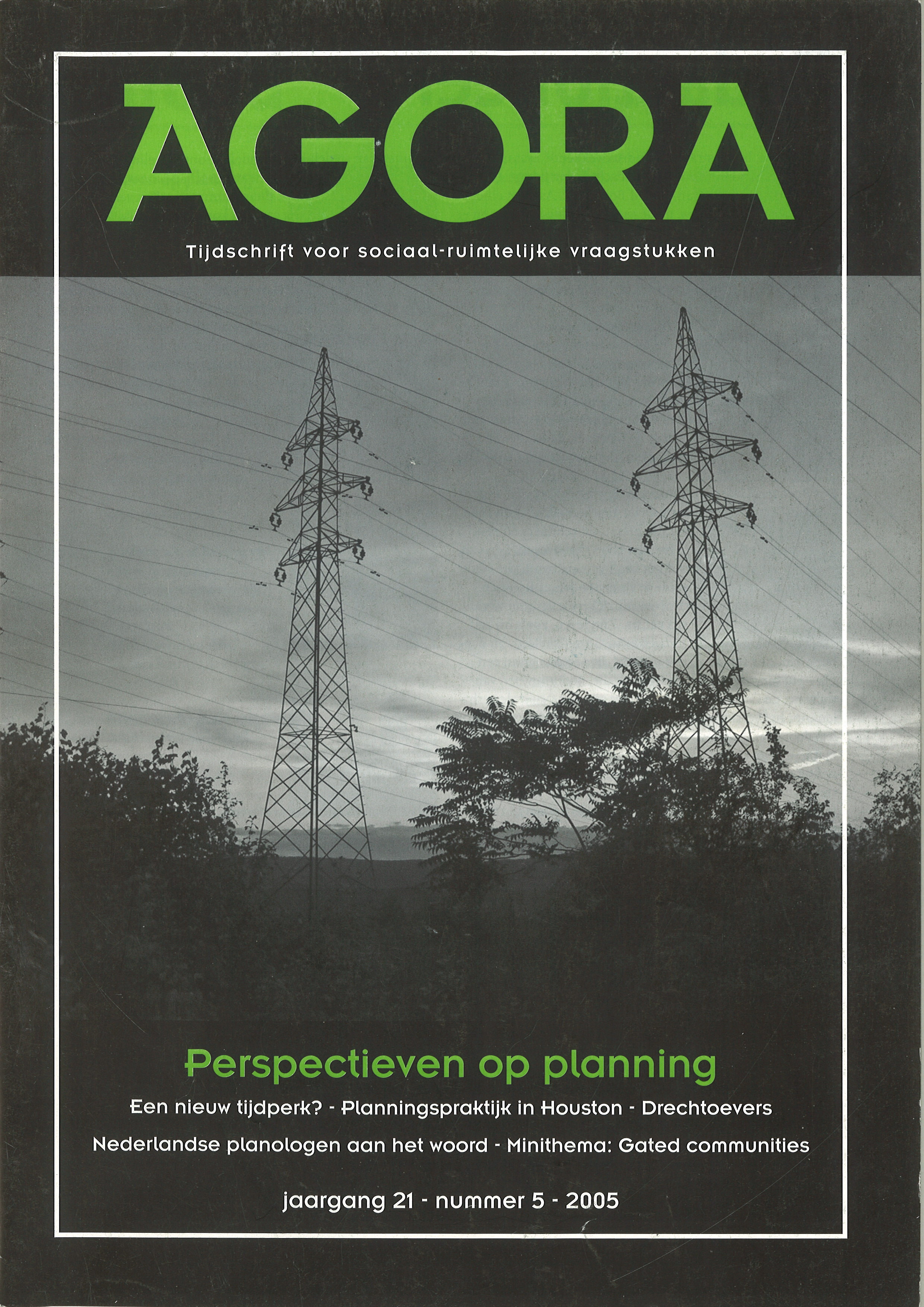 Volume 21 • Issue 5 • 2005 • Perspectieven op planning