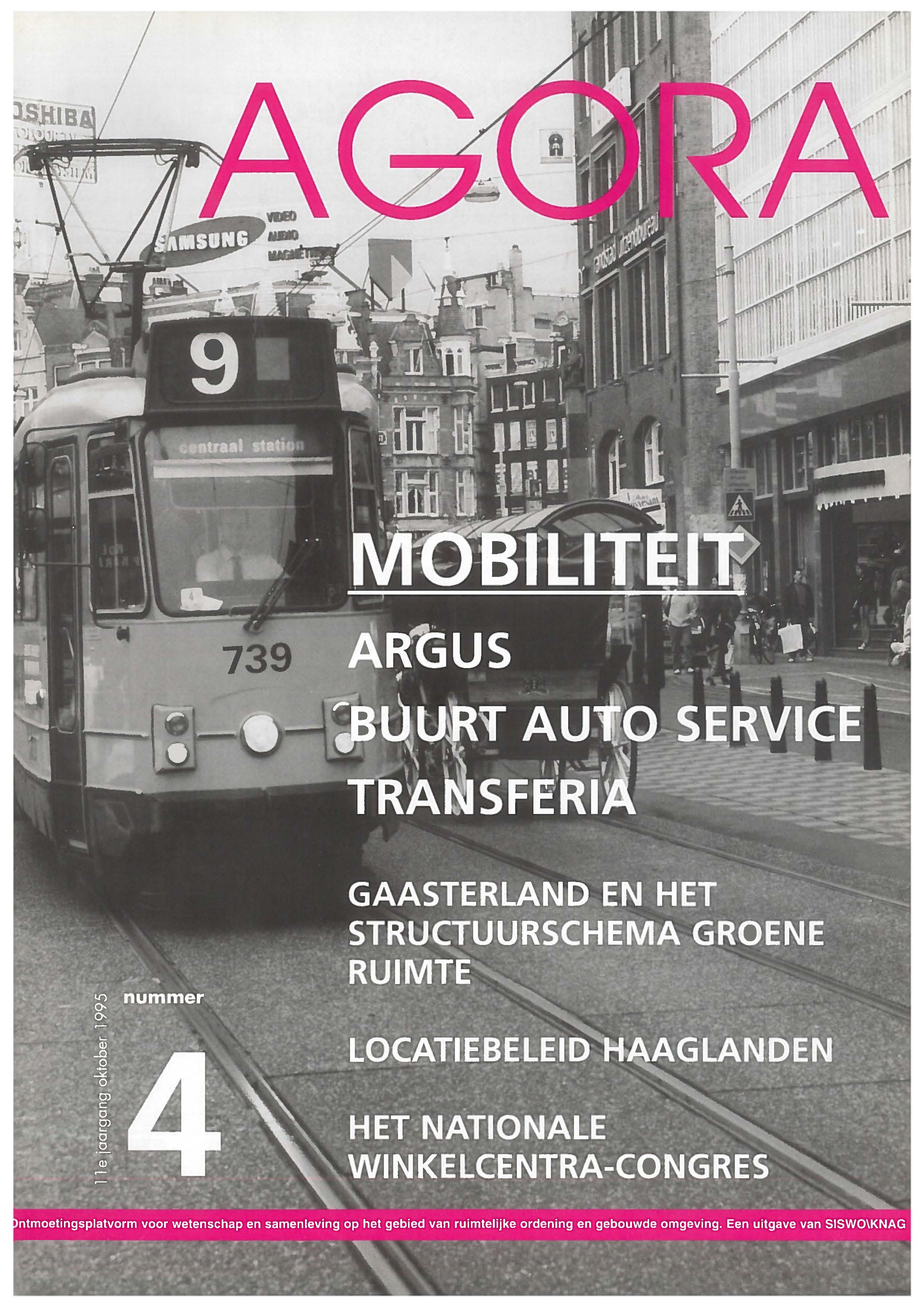 Volume 11 • Issue 4 • 1995 • Mobiliteit