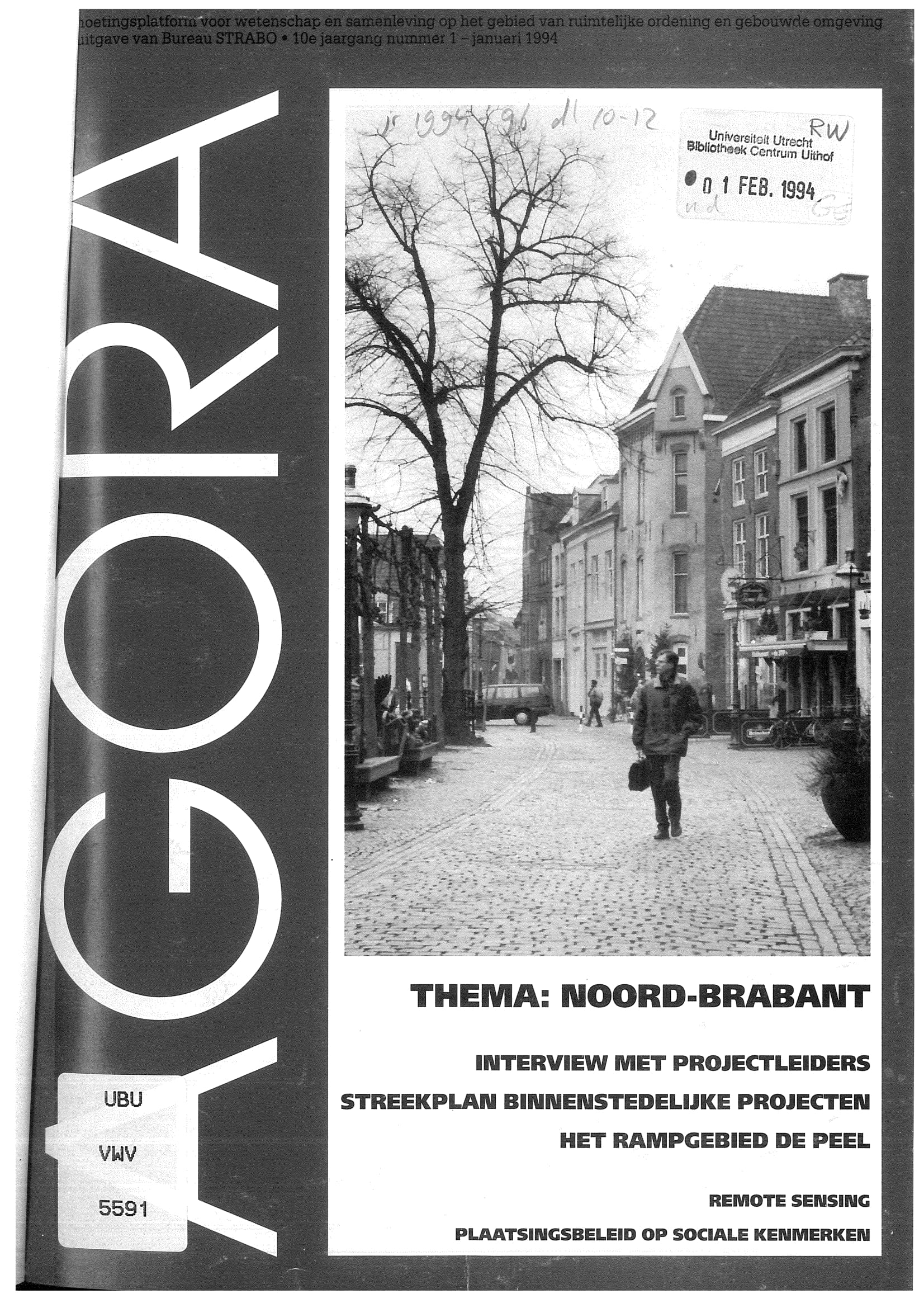 Volume 10 • Nummer 1 • 1994 • Noord-Brabant