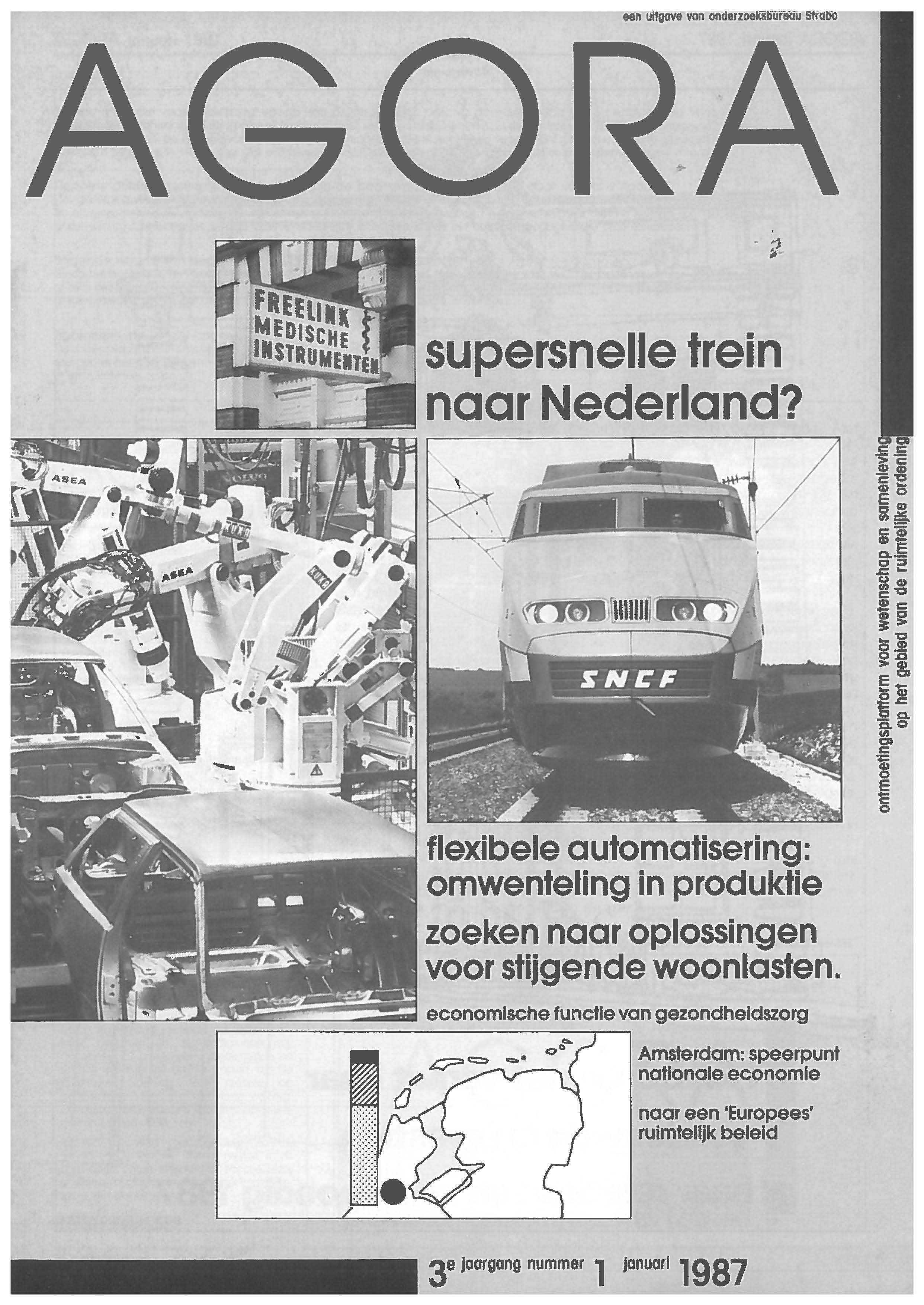 Supersnelle trein voor Nederland vooral van psychologisch belang: Ruimtelijk-economische gevolgen van aanleg hoge-snelheidsnet