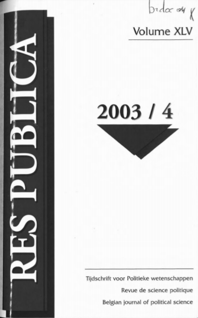 Volume 45 • Issue 4 • 2003