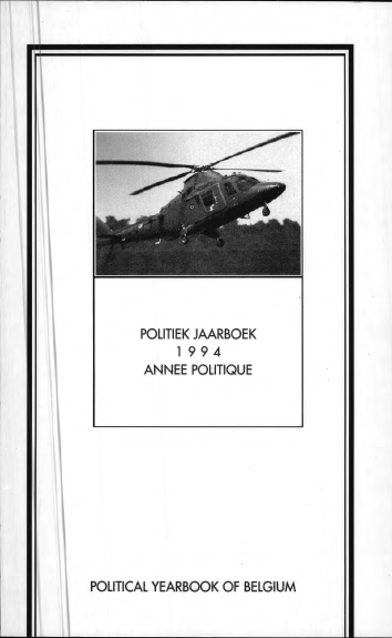Volume 37 • Issue 3-4 • 1995 • Politiek jaarboek-Année politique-Political yearbook of Belgium 1994