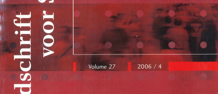 Volume 27 • Issue 4 • 2006 • Causaliteit