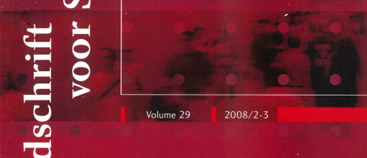 Volume 29 • Issue 2-3 • 2008 • Ziekte en gezondheid: sociale determinanten en maatschappelijke gevolgen