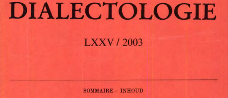 Bibliographie toponymique des communes de Wallonie 1986-2002